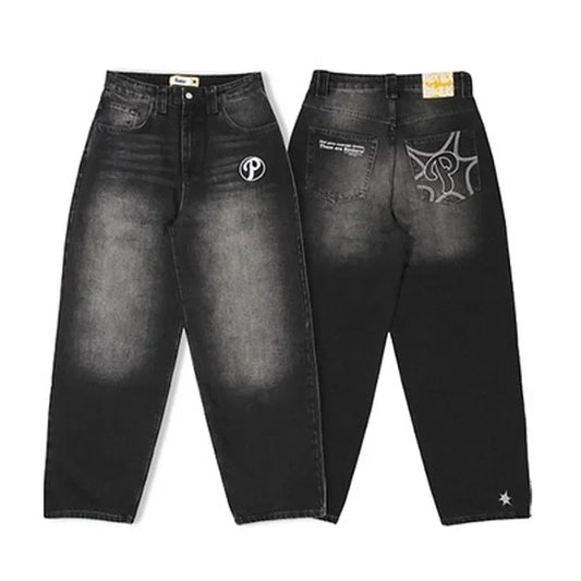 Black Retro Heritage Jean