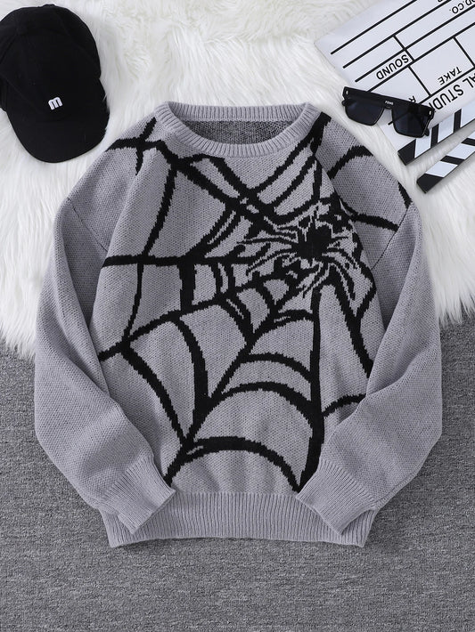 Gray Web Heritage Sweat