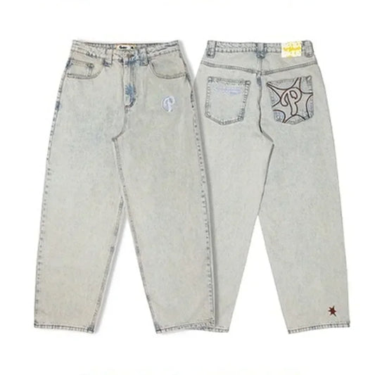 White Retro Heritage Jean