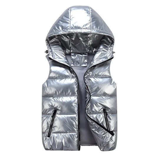 Silver Heritage Sleeveless puffer